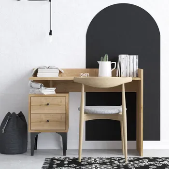 Psací stůl Psací stůl PUUK se skříňkou dubový