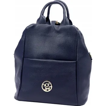 Kabelka MÓDNÍ ELEGANTNÍ BATOH Z PRAVÉ KŮŽE POLSKÝ GREGORIO