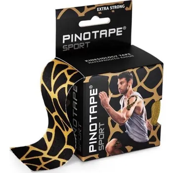Tejpovací páska Pino Tape Pro Sport - Tejpovací náplasti pro kineziologické tejpování (5 cm x 5 m) savannah