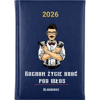 Kalendář Knižní kalendář 2026 A5 modrý