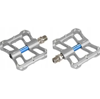 Pedál na kolo Platformové pedály GUB GC060 stříbrné