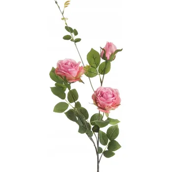 umělá květina KVĚT RŮŽE 450 88 CM TMAVĚ RŮŽOVÁ