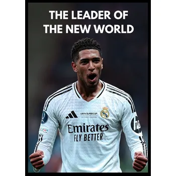 Obraz Plakát Bellingham Real Madrid Dárek pro syna, sportovní noha bez rámečku A3