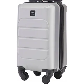 Kabinový kufr ABS 40x25x20 Ryanair WizzAir příruční zavazadlo 4 kolečka WINGS