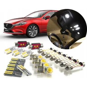 Osvětlení interiéru vozidel MAZDA 6 PŘED FACELIFT - Sada LED osvětlení interiéru! VIP
