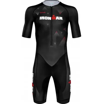 Pánský oblek Pánský triatlonový kombinéza Quest IRONMAN černá XL