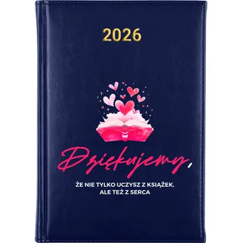 Kalendář Knižní kalendář 2026 A5 modrý