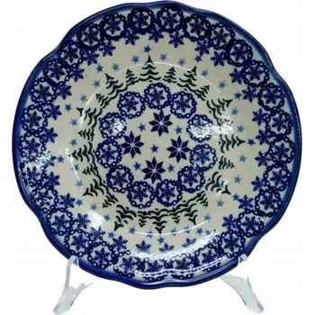 Talíř Keramický dezertní talíř 21,5 cm Bolesławiec