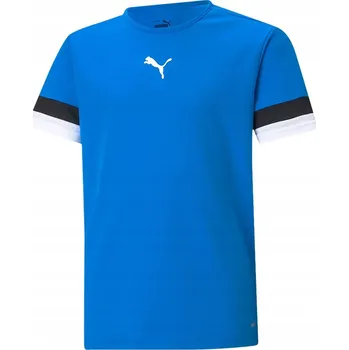 Chlapecké tričko Dětské tričko 116 cm Puma teamRISE Jersey Jr modré 704938 02 116 cm