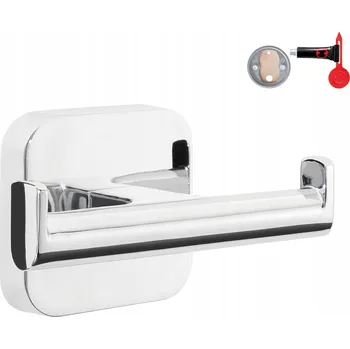 Věšák Věšák do koupelny na župan BEZ VRTÁNÍ tesa 40435