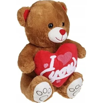 plyšák VELKÝ MEDVÍDEK S PLYŠOVOU HRAČKOU VE PLYŠÁK PLYŠOVÝ MEDVÍDEK SRDÍČKU