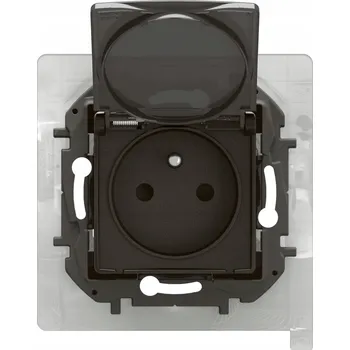 Elektrická zásuvka Elektrická Zásuvka vodotěsná Legrand černá