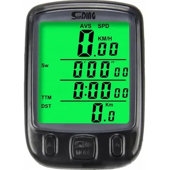 Tachometr Cyklopočítač drátový Unitec Cyklopočítač