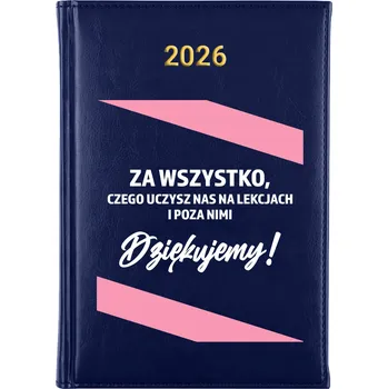 Kalendář Knižní kalendář 2026 A5 modrý