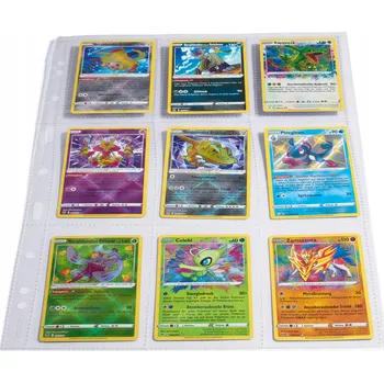 Karetní hra KARTY A4 NA KARTY TCG POKEMON GO YU-GI-OH - 10 KUSŮ GRANDE EASY LEUCHTTURM