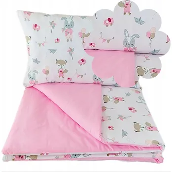 Povlečení Sada povlečení BABYSWEET 90 x 120 cm růžová