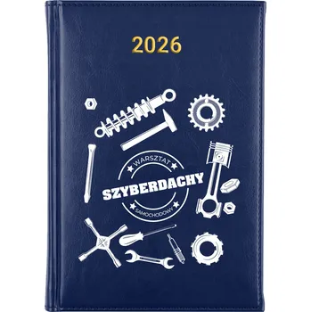 Kalendář Knižní kalendář 2026 A5 modrý