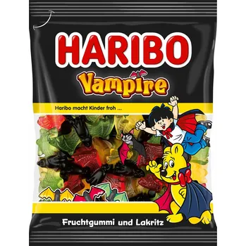 HARIBO MEDVÍDCI VAMPIRE/NETOPÝŘI 175g NĚMECKO!