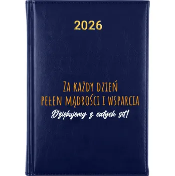 Kalendář Knižní kalendář 2026 A5 modrý