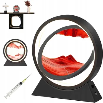 Lampička Noční lampa svgfdgv červená