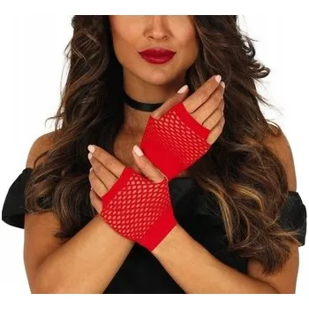 Rukavice Rukavice kabaretky bez prstů, délka 11 cm, na karneval