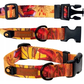 Obojek pro psa UNIVERZÁLNÍ obojek s nastavením pro malého psa teriéra S 15 mm Ukory DINO