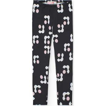 Dívčí legíny Černobílé legíny Boboli ELEGANT TIGER Barva: černá, Velikost BOBOLI: 10 let (140/146)