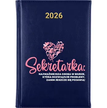 Kalendář Knižní kalendář 2026 A5 modrý