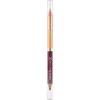 Oční linky Max Factor Eyefinity Smoky Eye Pencil 03 Royal Violet + Crushed Gold Tužka na kouřové líčení očí