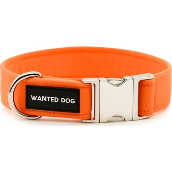 Obojek pro psa Wanted Dog Obojek pro psa - neonová oranžová Velikost: L, Typ spony: Plastová, Vodítko ve stejném designu: Žádné
