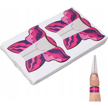 100 ks Samolepky na prodloužení nehtů