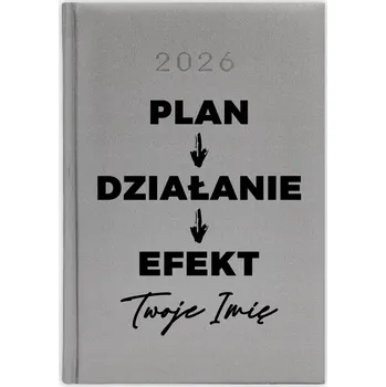 Kalendář Knižkový kalendář 2026 A5 stříbrný