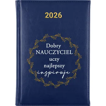 Kalendář Knižní kalendář 2026 A5 modrý