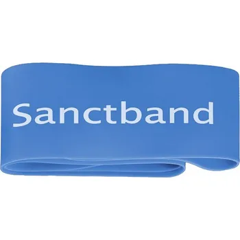 Cvičební pás Mini Band | Odporový pás Sanctband modrý velmi silná