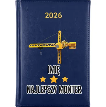 Kalendář Knižní kalendář 2026 A5 modrý