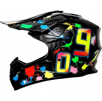 Helma na motorku DĚTSKÁ MOTOCYKLOVÁ PŘILBA