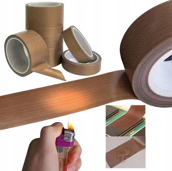 Lepicí páska SAMOLEPICÍ PÁSKA OCHRANNÁ TEFLONOVÁ PÁSKA S LEPIDLEM PTFE PRO SVAŘOVACÍ ZAŘÍZENÍ 25MMx10M