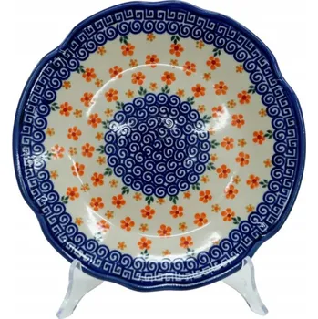 Talíř Keramický dezertní talíř 21,5 cm Bolesławiec