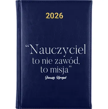 Kalendář Knižní kalendář 2026 A5 modrý