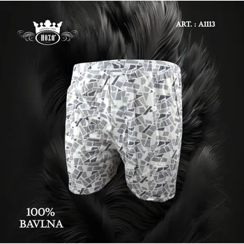 Trenýrky A1113 Trenýrky 100% bavlna i v nadměrných velikostech-od 129kč Barva: Vzor-3, Velikost: 5XL