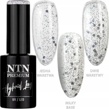 Lak na nehty Hybridní lak LED/UV Gel Polish Whites Č. 479 Limited Edition NTN 5g