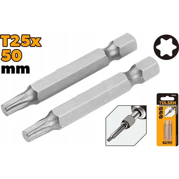 Bit SADA BITŮ 2 KS T255X50 MM. KALENÁ OCEL S2