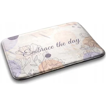 Koupelnová předložka Koupelnová předložka Koberec Měkký Line Art Květinový