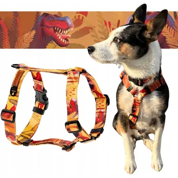 Postroj pro psa POSTROJE GUARD pro velkého aktivního psa samojeda aljašského malamuta L/XL 30 mm Ukory DINO