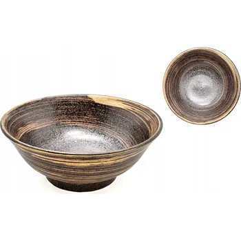 Japonská miska na Ramen - Uzu hnědá 22x9 cm 1100 ml