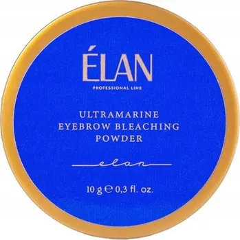 Pudr Ultramarínový pudr pro zesvětlení obočí Elan, 10 g