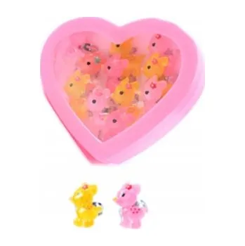 Prsten Dětské prstýnky sada šperků 12 KS