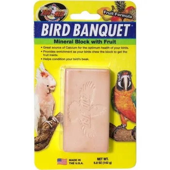 Pro ptáka Bird Banquet minerální blok s ovocem L