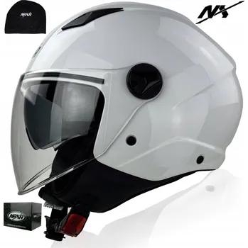 Helma na motorku MOTOCYKLOVÁ PŘILBA OTEVŘENÁ NA SKÚTR NAXA S35r.XL | SLUNEČNÍ CLONA