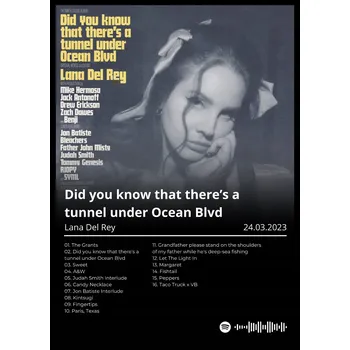 Obraz Plakát Lana Del Rey Dárek pro maminčinu dívku v rámečku rámeček na zeď A3